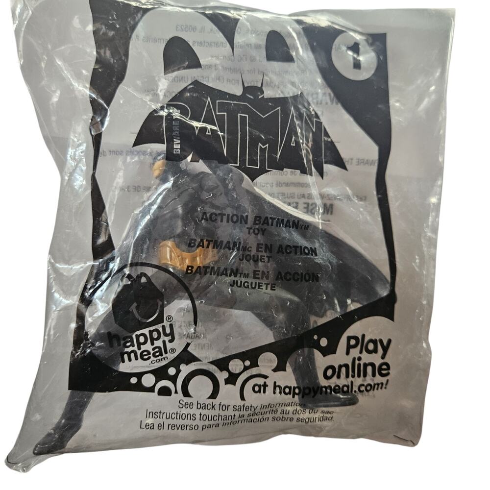 2013 McDonalds Batman Action Figure 1 New in Package